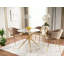 Abdulazeem Round Metal Base Dining Table
