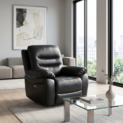 Fauteuil inclinable en cuir Sterling et respirant Sterling avec lumières DEL Sterling
