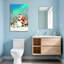 Christmas Santa With Reindeer And Snowball-1099761493