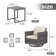 Nazime Ekon Patio Chair with Cushions