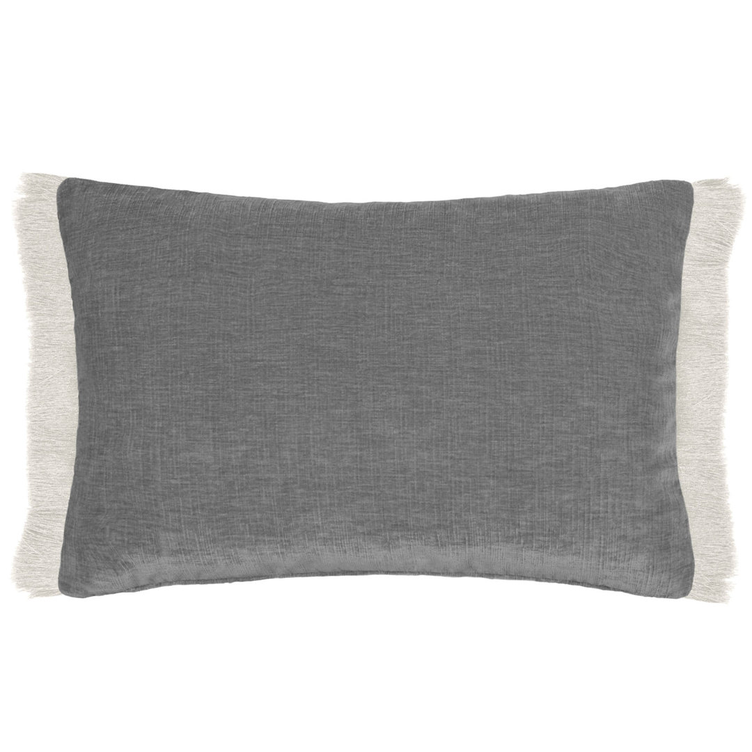 Isernia Grey Rectangular Lumbar Cushion