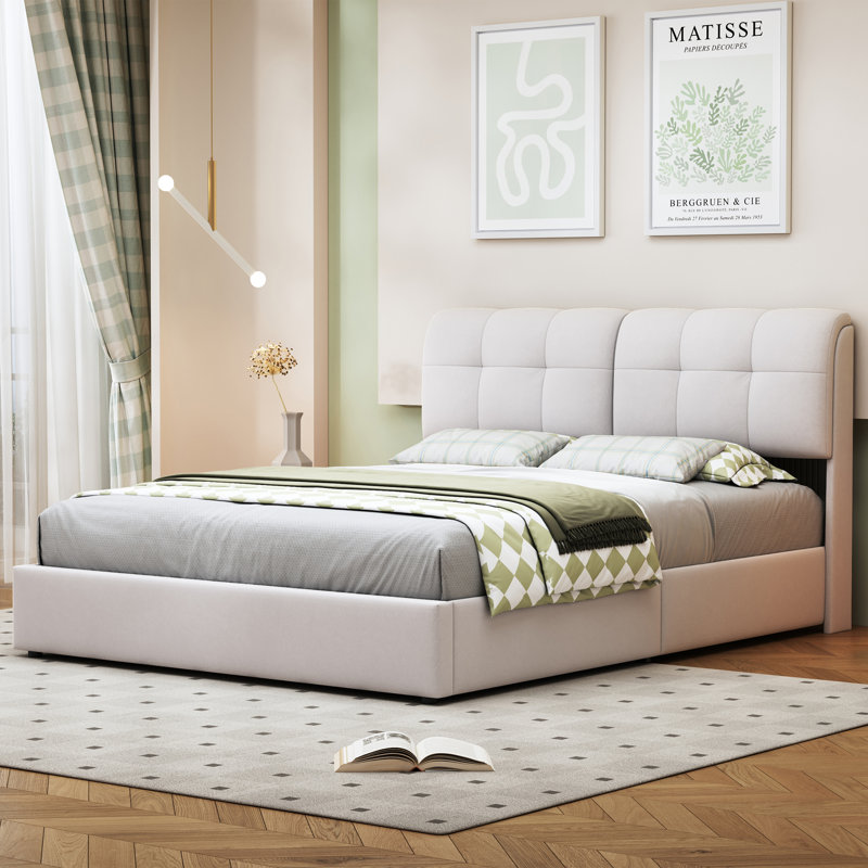 Ottoman Storage Bed, European Double (140 x 200 cm)