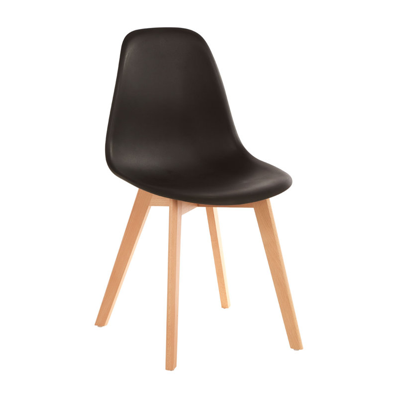 Atkins 45cm H Side Chair, Black
