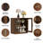 31'' H X 62'' D Wine Bar Cabinet with Adjustable Shelves Sideboard Buffet Liquor Cabinet Multi-purpose Home Bar for Kitchen and Living Room-1741730043