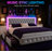 Jalna LED Lighted Upholstered Bed Frame with Bluetooth Sync Lights, Adjustable Headboard & 4 Storage Drawers, No Box Spring Needed, Easy Assembly,-1197959862-1146210900