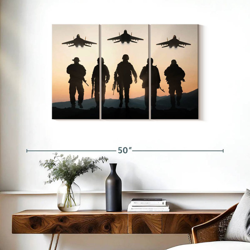Air Force Silhouettes, H 24 po x l 38 po