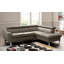 Italian Leather Sleeper Sectional with Pull Out Bed & Storage & Adjustable Headrests from Europe Pewamo-2113591814-2113591819