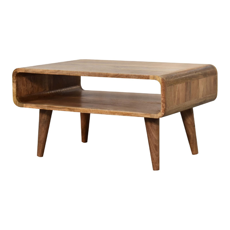 Werts Unfinished TV Stand for TVs up to 24", Oakish