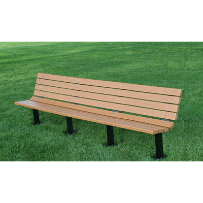 Contour Recycled Plastic Park Bench