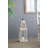 Set Of 2 Ramsey Garden Lanterns, L:10.5X10.5X32"  S:8X8x25"