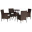 Balmville 4 - Person Patio Dining Set Round Table with Cushions Included