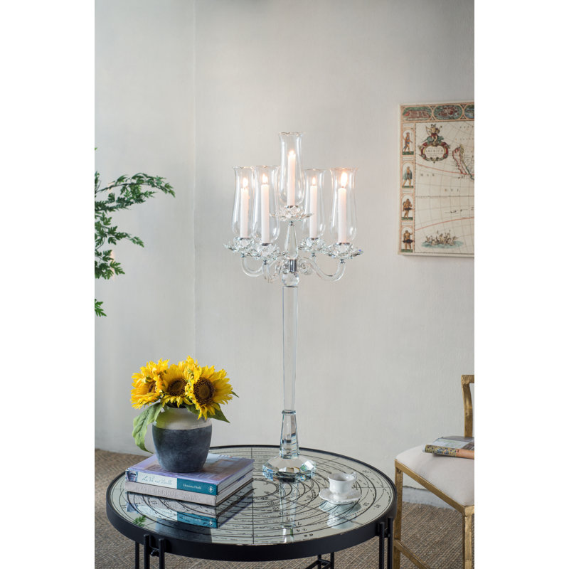 39.4'' H Tabletop Candelabra, 39.4" H x 18.5" W x 18.5" D