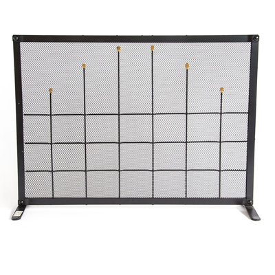 Ottilie Iron Fireplace Screen