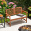 Banc d'extérieur Evalyne