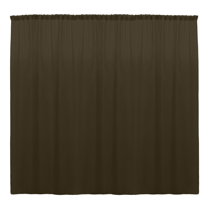 Panneau de rideau obscurcissant avec passe-tringle Claren, Olive, L 72 po x L 96 po