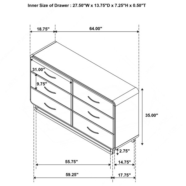 Dimensions du produit