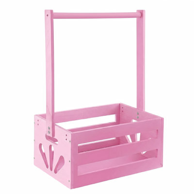 Wooden Pet Wardrobe and Crate Box Measuring 20 by 13 by 9 Inches, Includes Hanging Rods, Features Customizable Alphabet Letter Decoration, Simple Assembly, Ideal for Storing Dog and Cat Toys, Clothes, and Accessories, Pink Finish