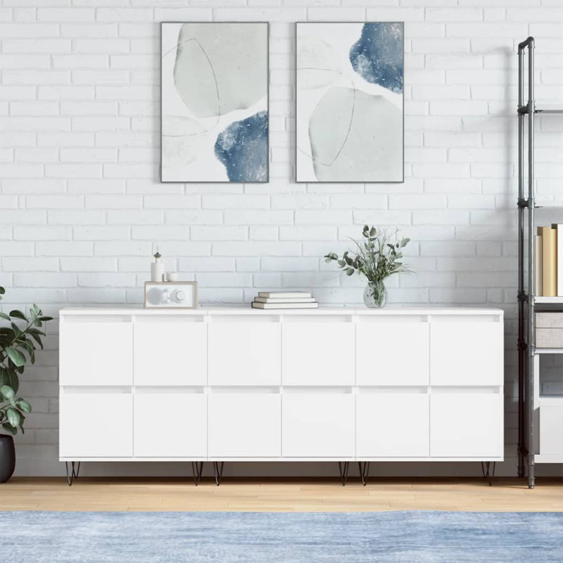 Killory 180cm Sideboard, White