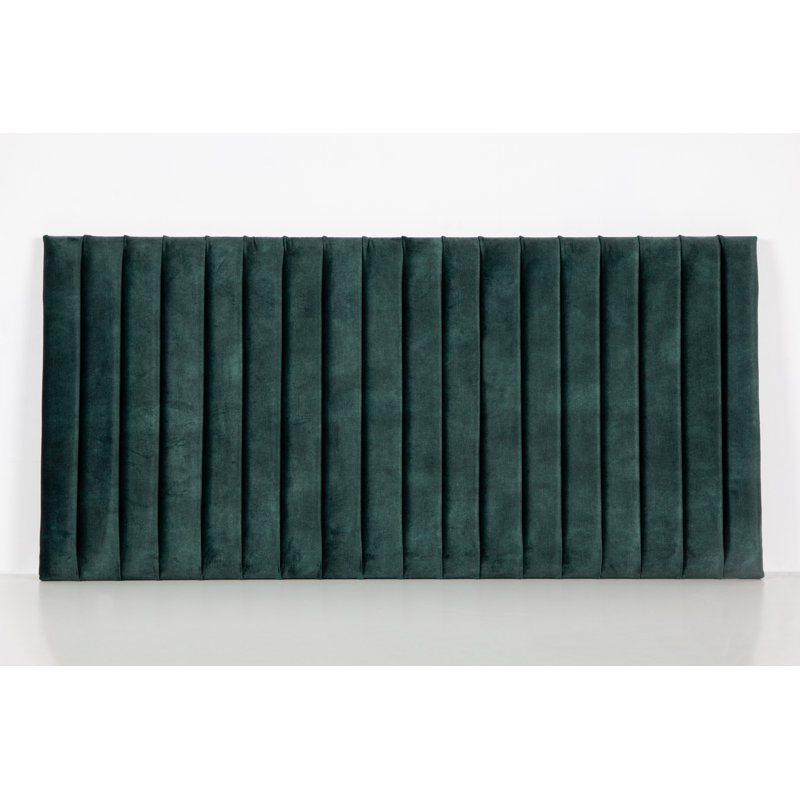 Odonoghue Upholstered Headboard, Double (4'6), Green