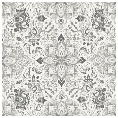Couvre-lit matelassé à motif floral Ornate toutes tailles