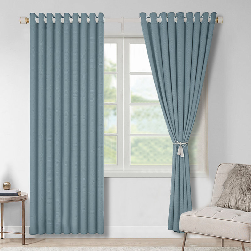Paire de rideaux obscurcissant en polyester Brookevale