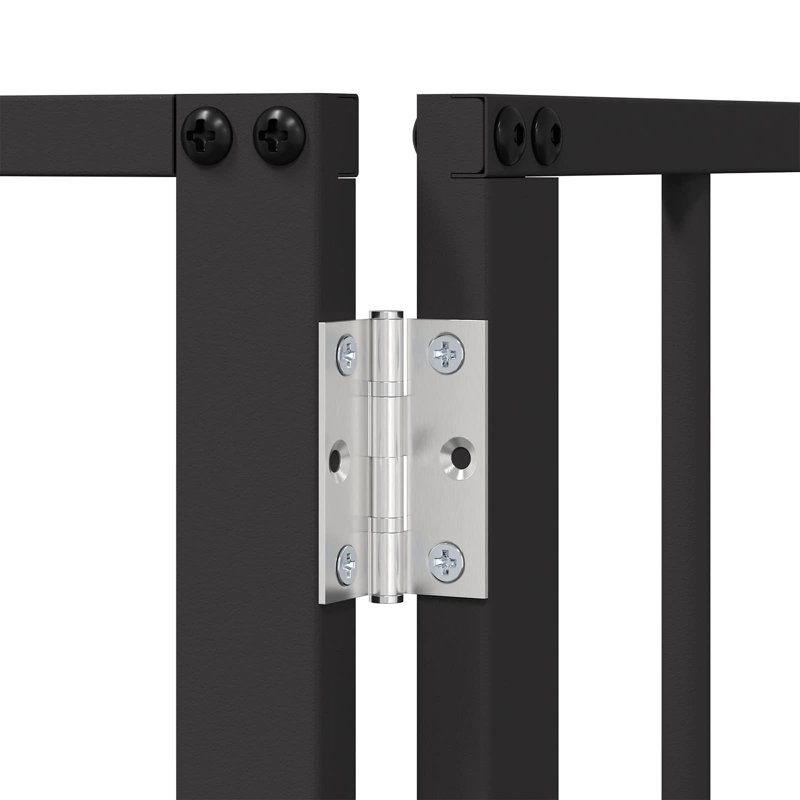 Galvanised Steel Free Standing Pet Gate, 80cm H x 321cm W x 1.5cm D