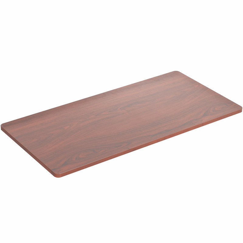 De table, Noyer foncé, 1-Piece, 43" x 24"