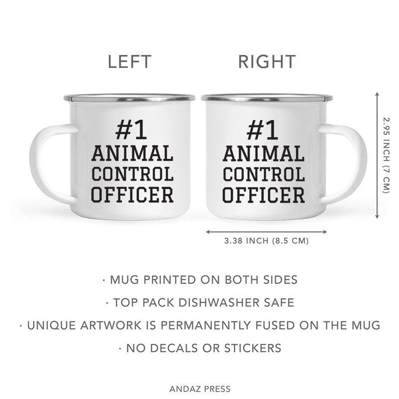 Merci camping, tasse de camping, Agent de contrôle des animaux