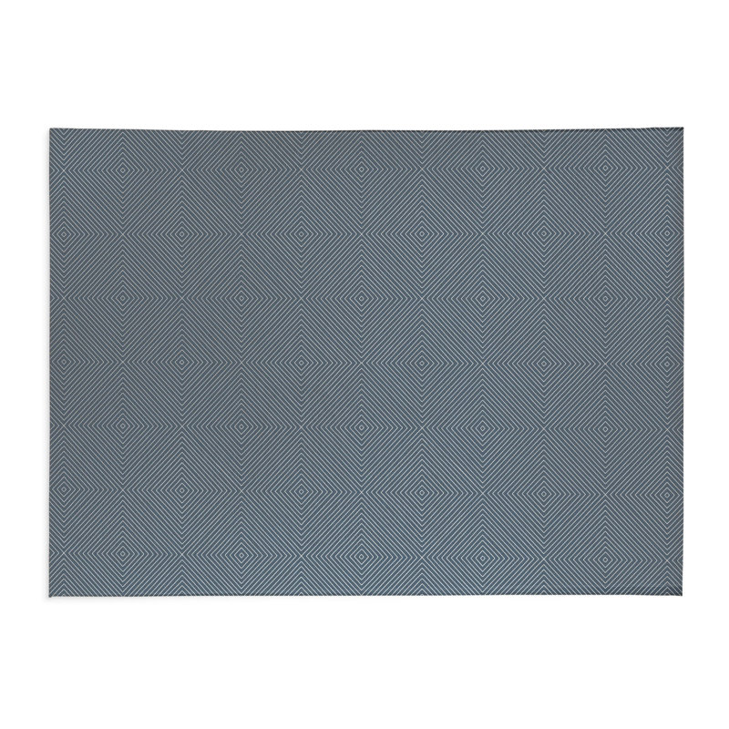 Eye Chev Kids Play Mat, Blue, Rectangle 3' x 5'