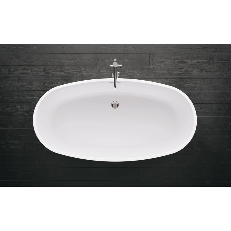 Ove 66.25'' L Soaking Bathtub