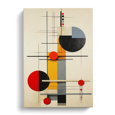 Bauhaus Constructivism - Wrapped Canvas