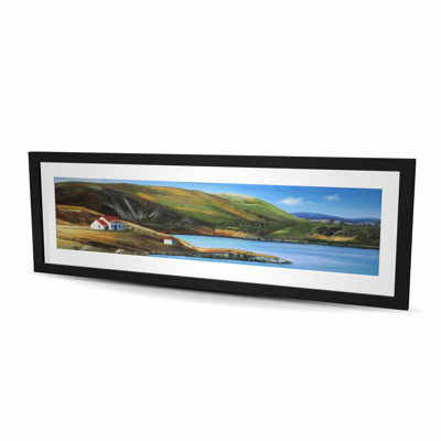 «Scottish Valley by a Beautiful Day» - impression romantique bleue