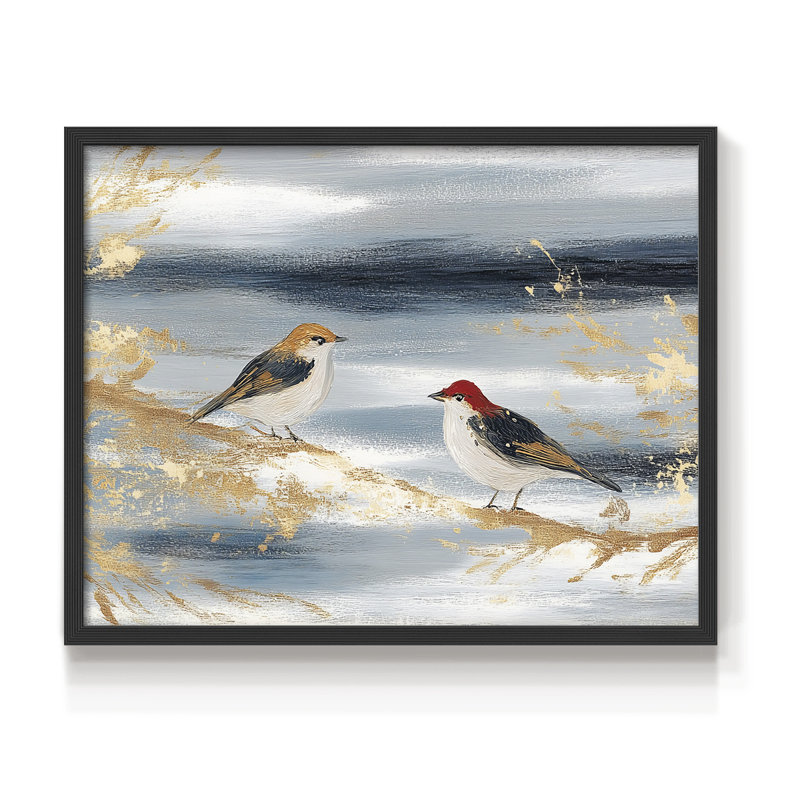 Chirstmas Art-CCLXVI -Framed Print - Restickable, H 8 po x l 10 po, Noir, noir, noir, noir