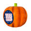 Décoration citrouille en résine avec logo DEL 3D des Giants de New York (NFL) | 25 cm