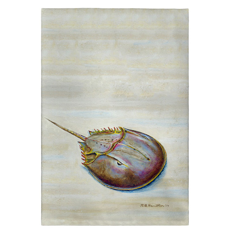 Serviette à main cheval crab Munz