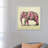 Elephant Flowers I by Vin Zzep - Print on Canvas-901799225-901799227