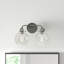 Byrne 2 Light Seeded Dimmable Vanity Light-959878638