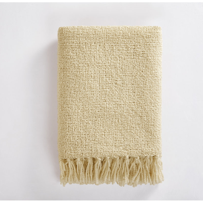 Jeté Brooklyn Loom Chunky Boucle 50 x 70, Tanné