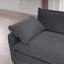 Canapé deux places en velours côtelé avec 1 repose-pieds-111792618-102038581