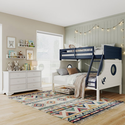 Ostrander 2-Piece Bunk Bed And Dresser Set