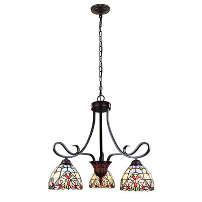 Lustre classique à 3 lumières Bondi