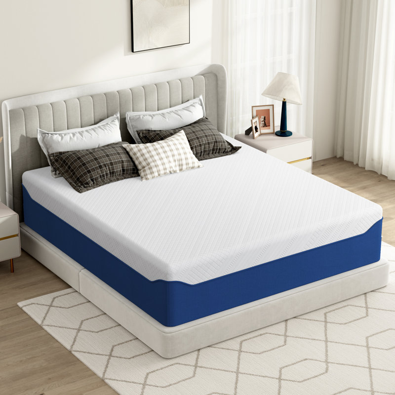 Medium Firm Memory Foam Mattress With Breathable Cover, Pressure Relief, Certipur-US® Certified, 10" / 12" / 22, 14", Queen
