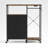 Lumina 4-Drawer Dresser with Clothes Rack and Charging Station-542607873