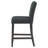 Aliziah Boucle Upholstered Counter Chair Black-95668005