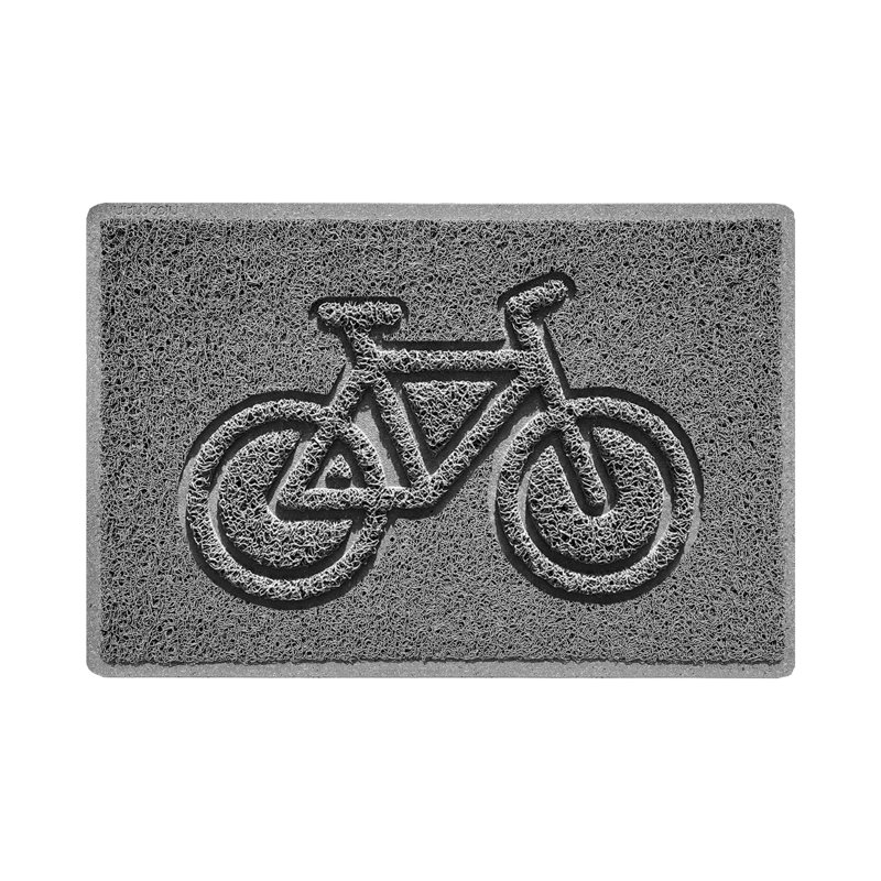 Non-Slip Indoor / Outdoor Doormat, 40cm W x 60cm L, Grey