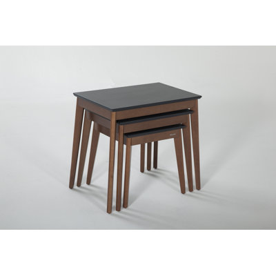 Alegro Nesting Table, Black
