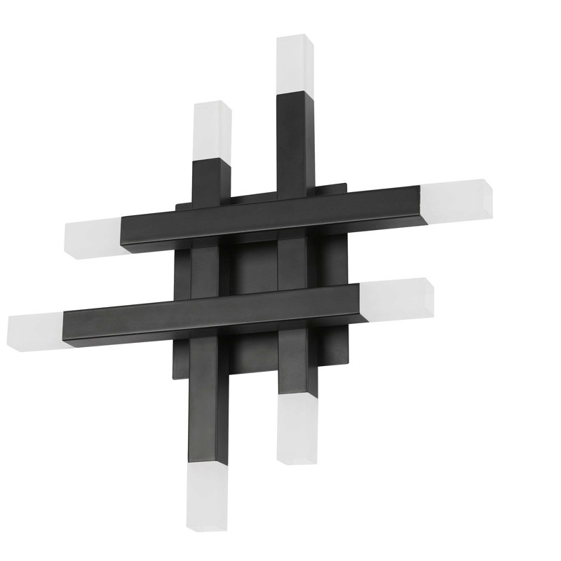 Binnie LED Wall Sconce, Matte Black