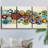 Zen Path II - Multi Piece Framed Canvas-683319446