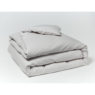 Organic Relaxed Linen Standard Duvet Cover