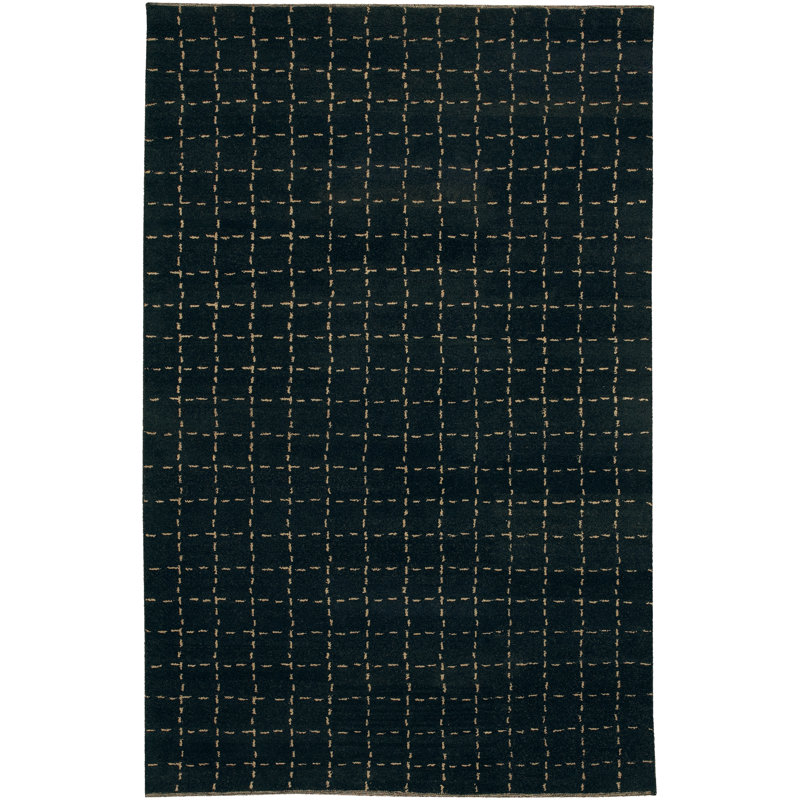 Mikiela Wool Geometric Indoor Rug, Rectangle 5' x 7'6"